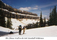 The Chinese Wall - Bob Marshall Wilderness, 1999